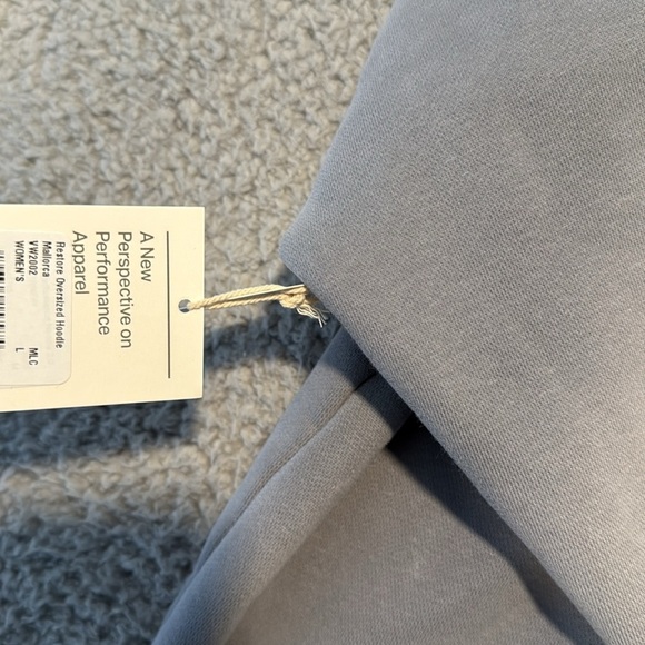 VUORI Restore Oversized Hoodie Gray Hoodie Sweater size L - Picture 8 of 10
